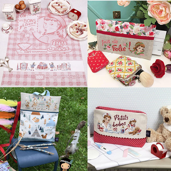 A broder aux point de croix