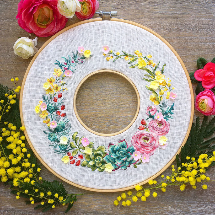 Semi-kit « Couronne d'hiver »