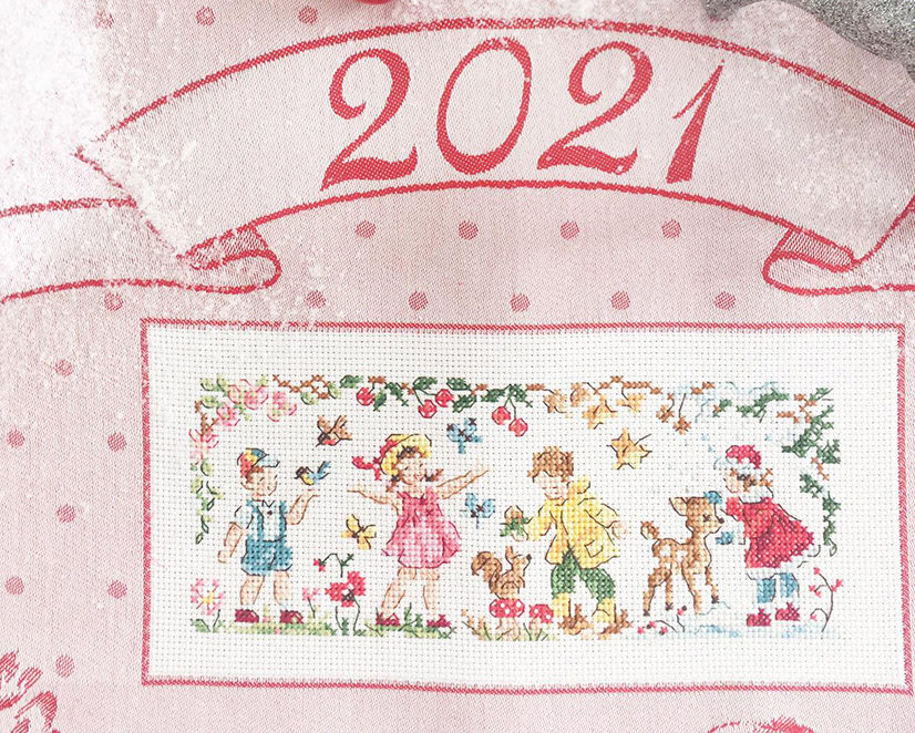 Torchon Calendrier 2021