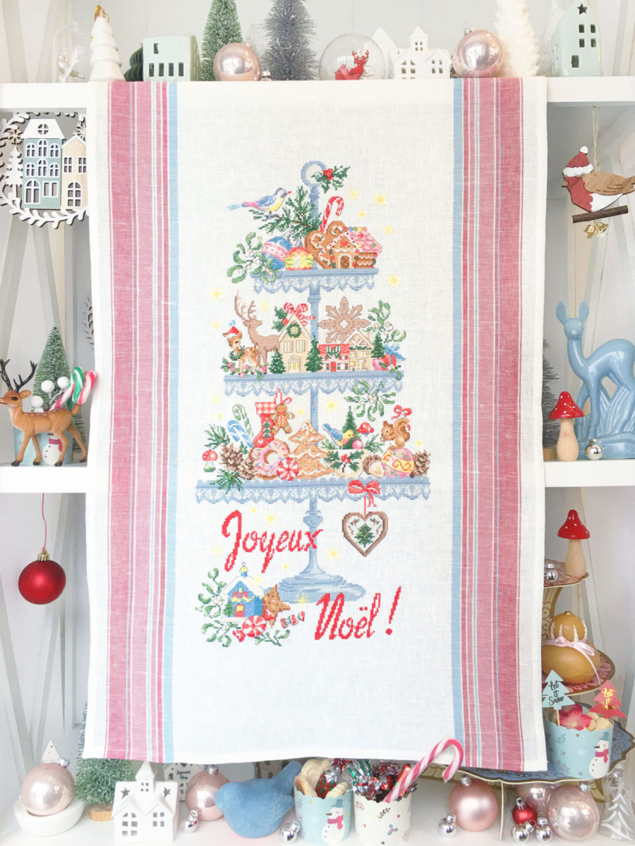 Torchon Noel gourmand