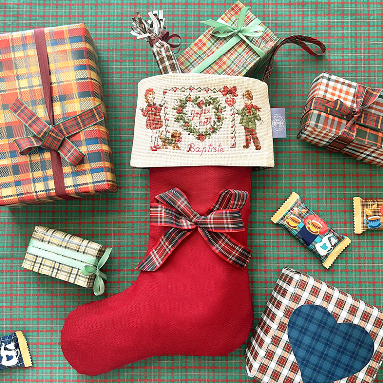 botte-noel-ecossais-avec-prenom