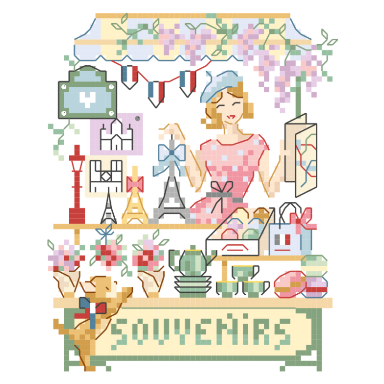 sommaire-marchnade-de-souvenirs-de-paris